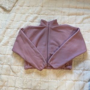 Aritzia TNA Polar Zip Up